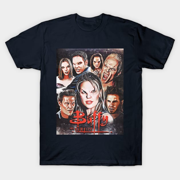 Buffy the Vampire T-Shirt by creativespero